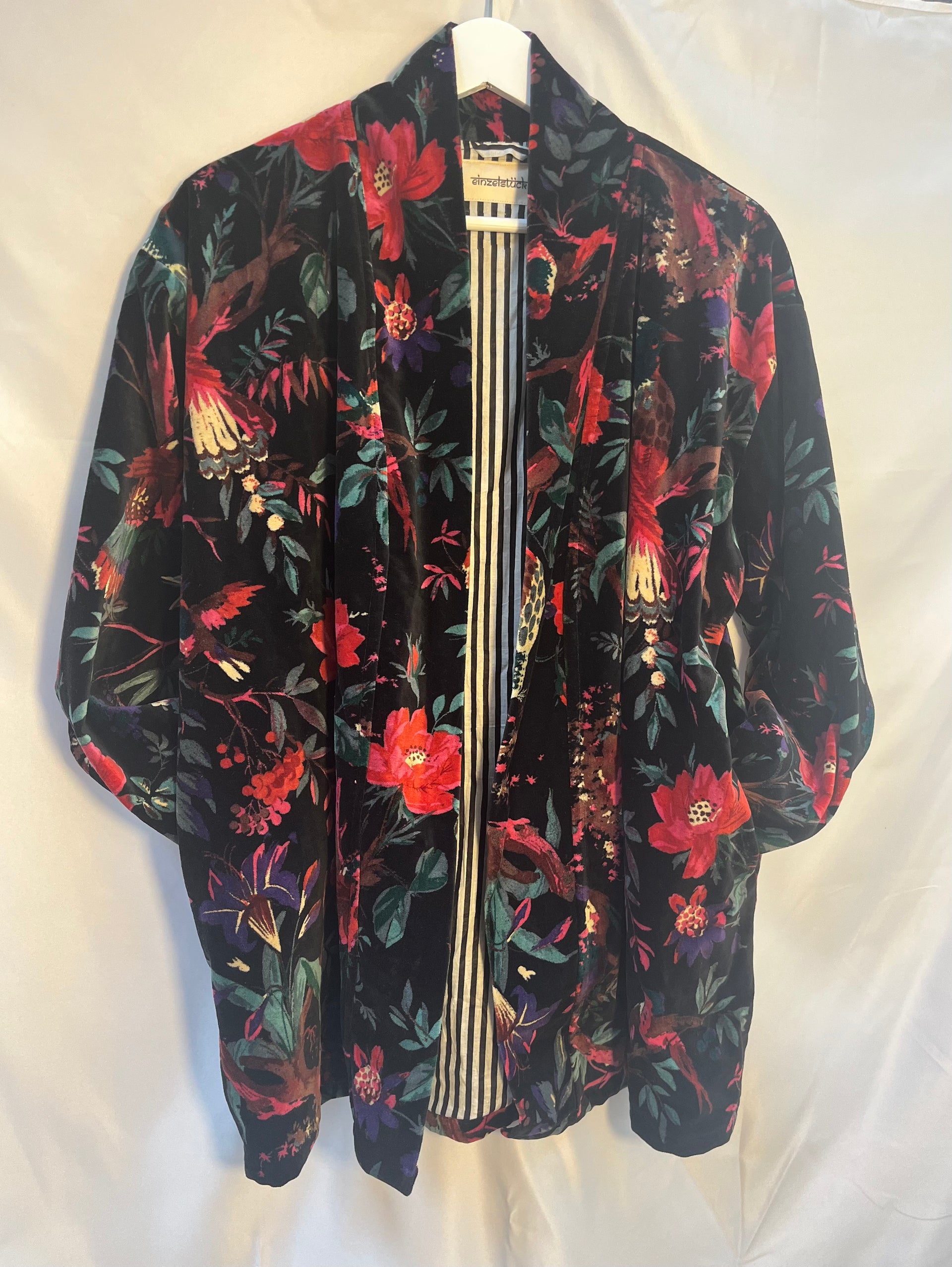 Velvet Kimono Jacke Antonia