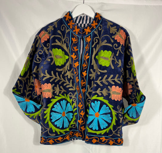 Bestickte Suzani-Jacke Tilda