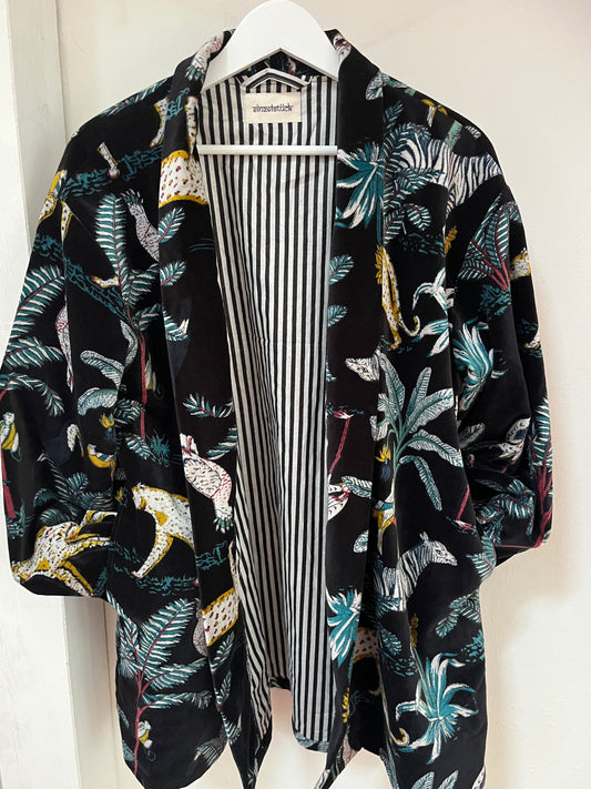 Velvet Kimono Jacke Mathilda